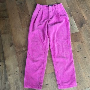 Hot Pink Corduroy Pants